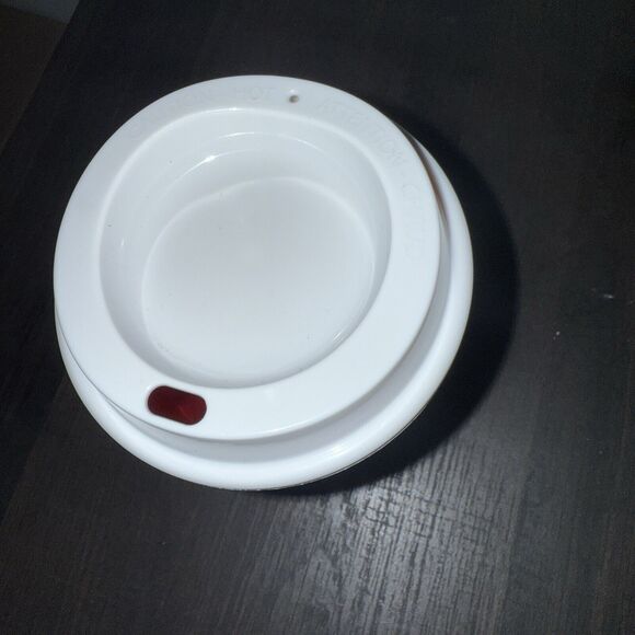 Starbucks - 2024 *Collectible* Red Cup 16 oz (Grande) Reusable Hot Cup w/Lid - Picture 4 of 5